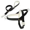 thumbnail image 1 of Plutus Pet Cotton Dog Harness and Leash Set, Reflective and Soft Padded, Black, XXS, 1 of 8
