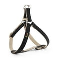 thumbnail image 1 of Plutus Pet Cotton Hemp Step In Dog Harness, Sustainable, Lightweight and Escape-Proof, Easy Walk Dog Harness for Puppy Small Medium and Large Dogs, Black, L, 1 of 7