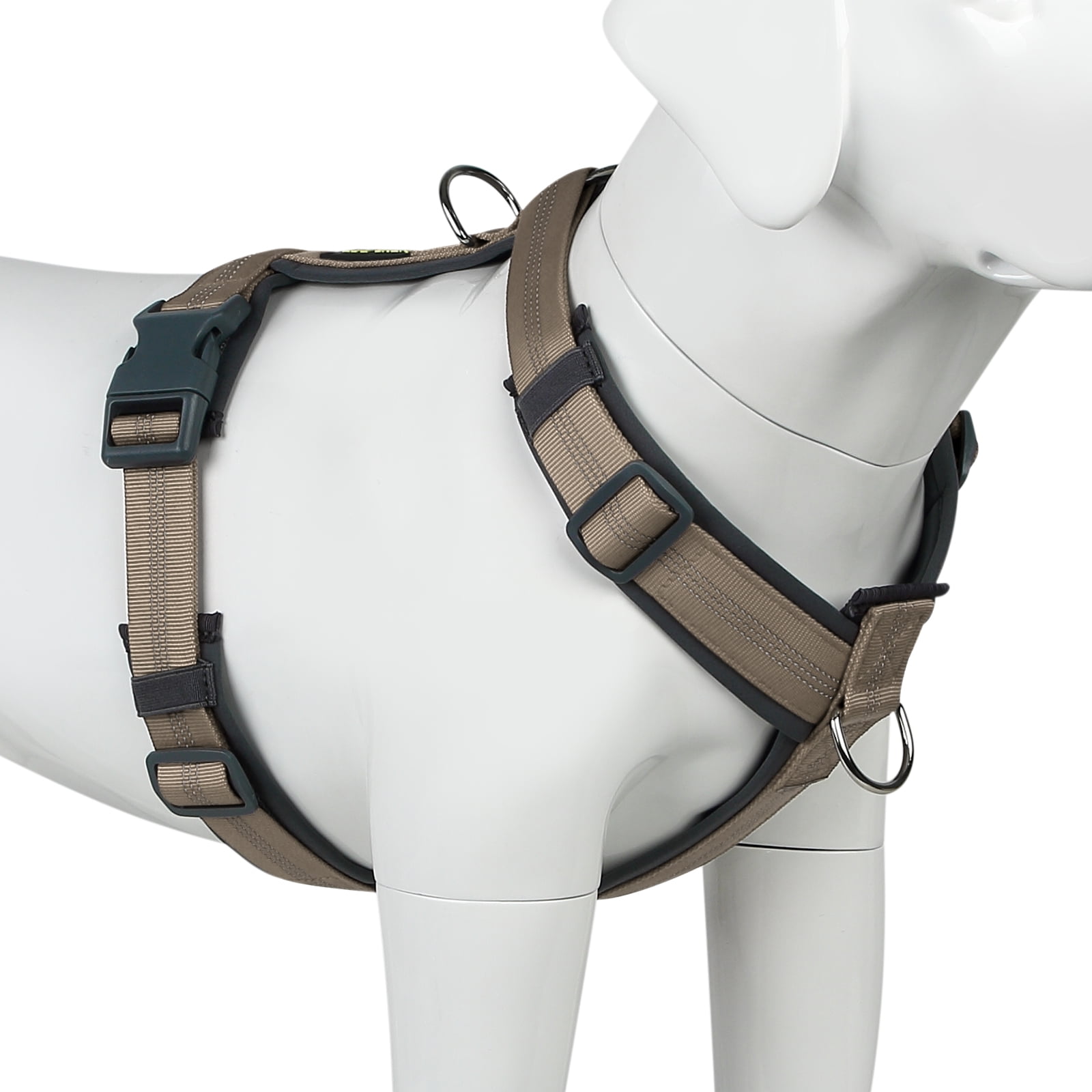 Image showcasing Plutus Pet Dog Harness, Adjustable Nylon Harness with Soft Padding ...