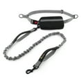 thumbnail image 1 of Plutus Pet Hands Free Dog Leash, Soft Padded Dual Handle Retractable Bungee Leash with Reflective Stitches, Adjustable Wasit Leash for Dog Walking Running Jogging, for Medium Large Dogs, 1 of 7