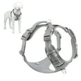 thumbnail image 1 of Plutus Pet No Pull Dog Harness, Release At Neck, Reflective Adjustable Dog Vest Harness, Easy Control Handle for Walking, for Small Medium Large Dogs, Gray, XL, 1 of 8