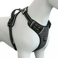 thumbnail image 1 of Plutus Pet No Pull Dog Harness, Release at Neck, Adjustable Reflective Dog Vest Harness, L, Gray, 1 of 7