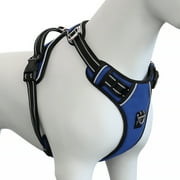 Plutus Pet No Pull Dog Harness, Release at Neck, Adjustable Reflective Dog Vest Harness, Soft Padded with Easy Control Handle, for Small Medium Large Dogs