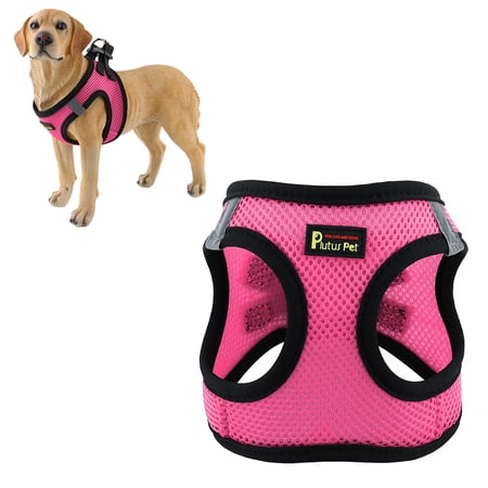 Plutus Pet Step-in Dog Vest Harness, Breathable Reflective and Lightweight, for Small Medium Dogs and Cats