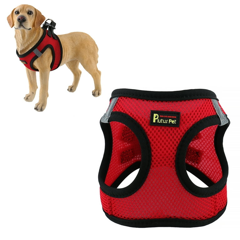 Plutus Pet Step-in Dog Vest Harness, Breathable Reflective and