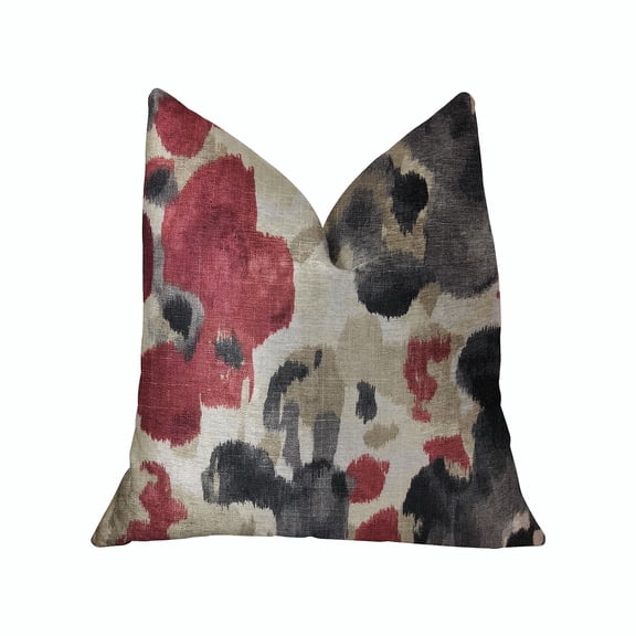 Plutus Pretty Passion Multicolor Luxury Throw Pillow - Double sided 16" x 16"