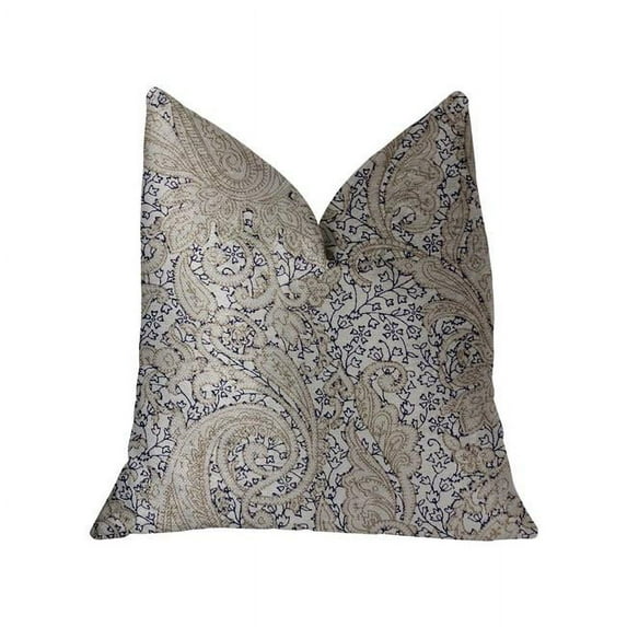 Plutus Quartz Skye Luxury Double Sided Throw Pillow - Beige - 26 x 26 in.