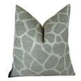 thumbnail image 1 of Plutus Rocky Way Handmade Throw Pillow-Color:Gray/White,Size:18" x 18", 1 of 2