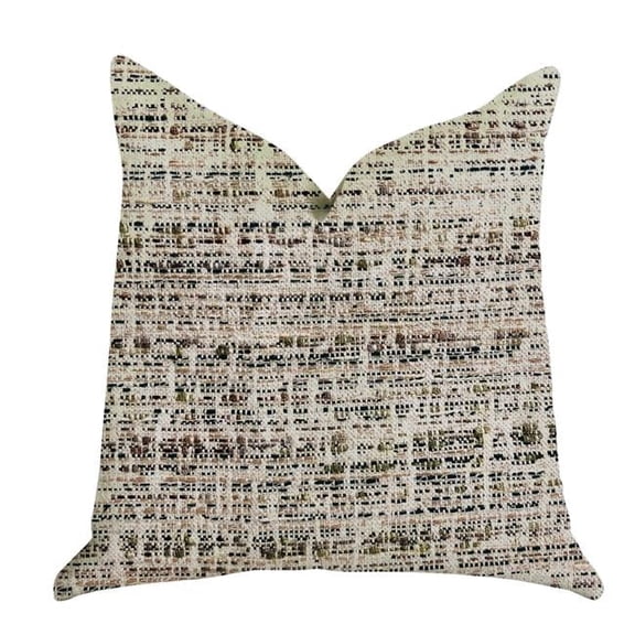 Plutus  Secret Sandbox Multi Color Luxury Throw Pillow
