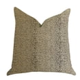 thumbnail image 1 of Plutus Shimmer in Gold Metallic Luxury Throw Pillow 22"L x22"W, 1 of 3