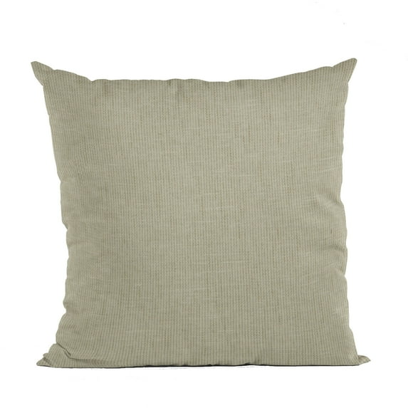Plutus Stonewash Waffle Textured Solid, Sort Of A Waffle Texture Luxury Throw Pillow - Double sided 12" x 20"