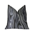 thumbnail image 1 of Plutus Swiss Marble Blue Luxury Throw Pillow, 1 of 3
