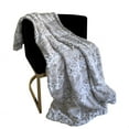 thumbnail image 1 of Plutus Brands Plutus Taupe Lynx Faux Fur Luxury Throw Blanket, Blanket 108L x 90W Full - Queen, 1 of 3