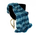 thumbnail image 1 of Plutus Brands Plutus Teal Fluffy Fields Faux Fur Luxury Throw Blanket, Blanket 70L x 90W Twin, 1 of 3