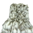 thumbnail image 1 of Plutus Tibet Faux Fox Handmade Throw, 1 of 2