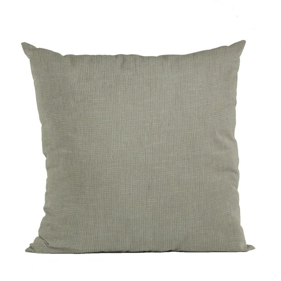 Plutus Travertine Waffle Textured Solid, Sort Of A Waffle Texture Luxury Throw Pillow - Double sided 16" x 16"