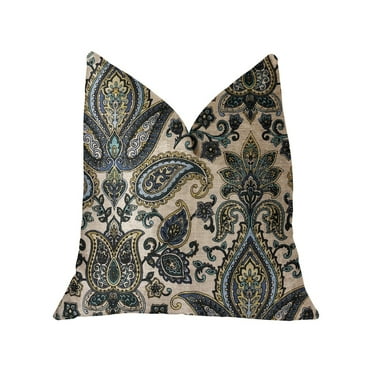 Plutus Tulip Safari Multicolor Luxury Throw Pillow - 18 x 18 in.
