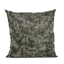 Plutus Twilight Hidden Island Velvet With Foil Printing On Top Luxury Throw Pillow - Double sided 20" x 36" King