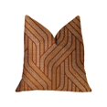 thumbnail image 1 of Plutus Twin Overpass Orange Luxury Throw Pillow 12"L x20"W, 1 of 3