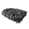 thumbnail image 1 of Plutus 60" x 96" Wolf Faux Fur Luxury Throw in Grey, 1 of 3