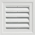 thumbnail image 1 of Ply Gem 14" x 14" Square White Gable Attic Vent SQGV1414 AW, 1 of 1