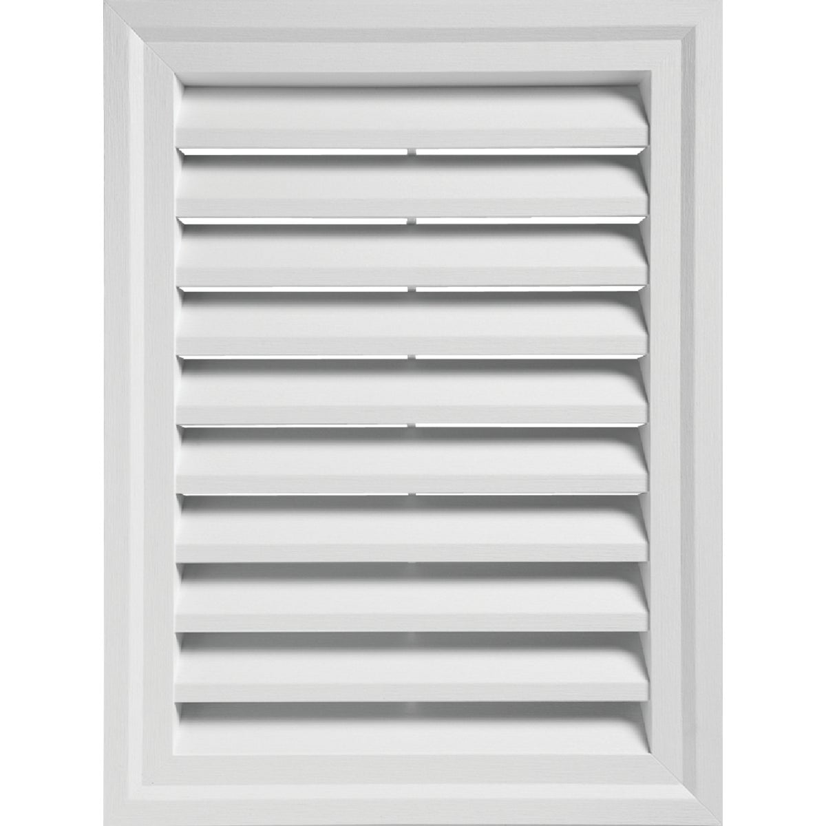 Ply Gem 18" x 24" Rectangular White Gable Attic Vent RECTGV1824 AW