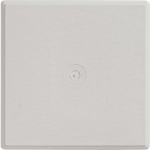 Ply Gem 6-3/4" x 6-3/4" Gray Vinyl Mounting Blocks EZBLK040 02