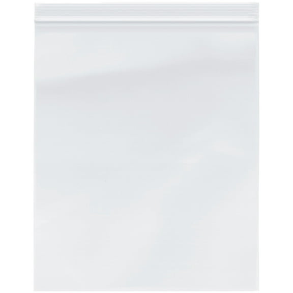 Plymor 10" x 12" (Pack of 100), 4 Mil Heavy Duty Zipper Reclosable Plastic Bags