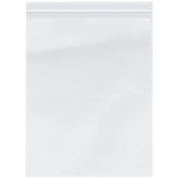 Plymor 10" x 13" (Case of 1,000), 2 Mil Zipper Reclosable Plastic Bags