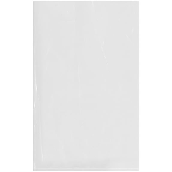 Plymor 10" x 16" (Pack of 500), 2 Mil Flat Open Clear Plastic Poly Bags