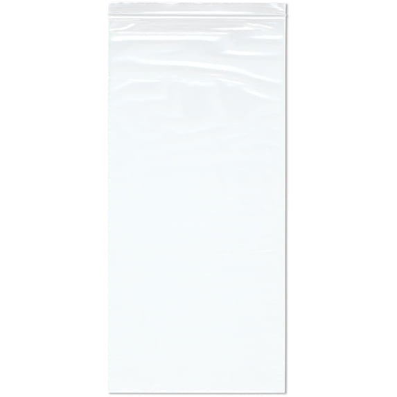 Plymor 10" x 20" (Case of 500), 2 Mil Zipper Reclosable Plastic Bags