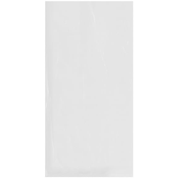 Plymor 10" x 20" (Pack of 500), 1.25 Mil Flat Open Clear Plastic Poly Bags