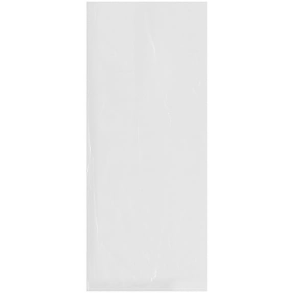 Plymor 10" x 24" (Pack of 500), 2 Mil Flat Open Clear Plastic Poly Bags