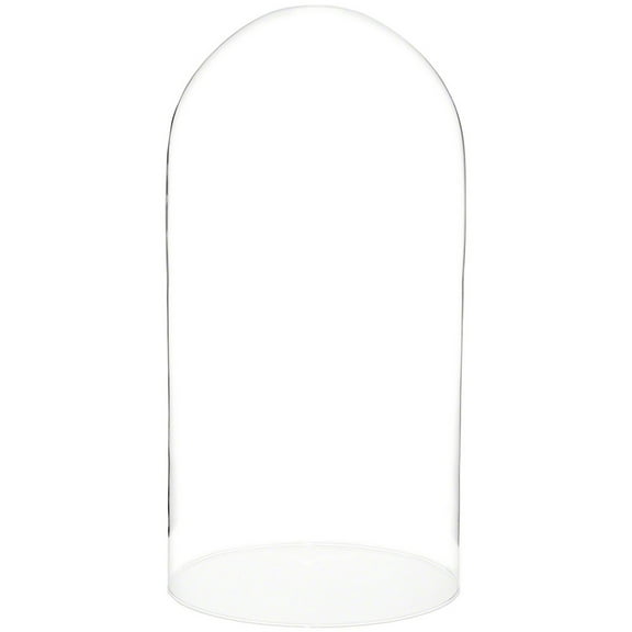 Plymor 11.75" x 23" Glass Display Dome Cloche (no Base)