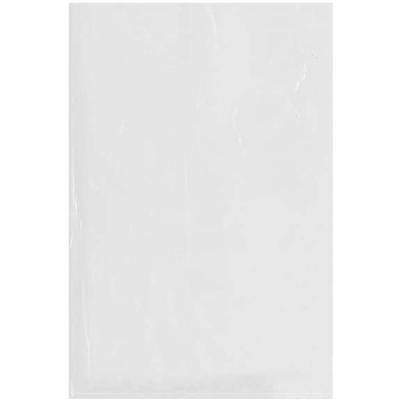 Plymor 12" x 18" (Pack of 50), 2 Mil Flat Open Clear Plastic Poly Bags