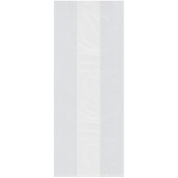 Plymor 12" x 8" x 30" (Pack of 50), 3 Mil Gusseted Plastic Bags