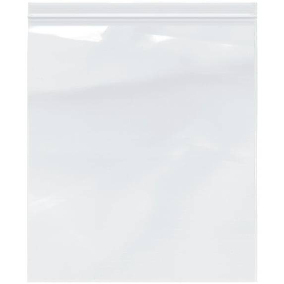 Plymor 13" x 15" (Case of 500), 4 Mil Heavy Duty Zipper Reclosable Plastic Bags