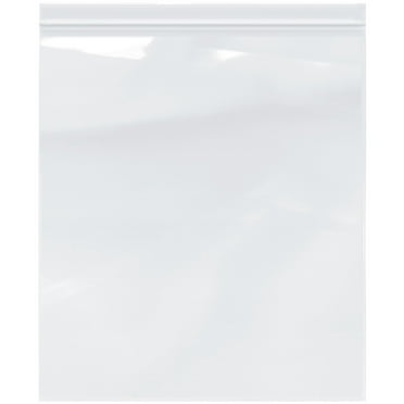 Plymor 13" x 15" (Pack of 100), 2 Mil Zipper Reclosable Plastic Bags