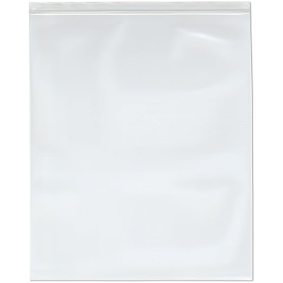 Plymor 15" x 18" (Pack of 50), 8 Mil Extra Thick Heavy Duty Zipper Reclosable Plastic Bags