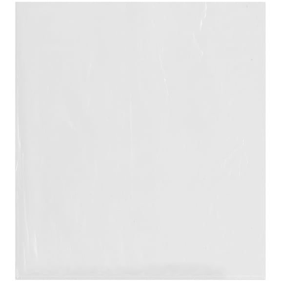 Plymor 18" x 20" (Pack of 50), 4 Mil Flat Open Clear Plastic Poly Bags