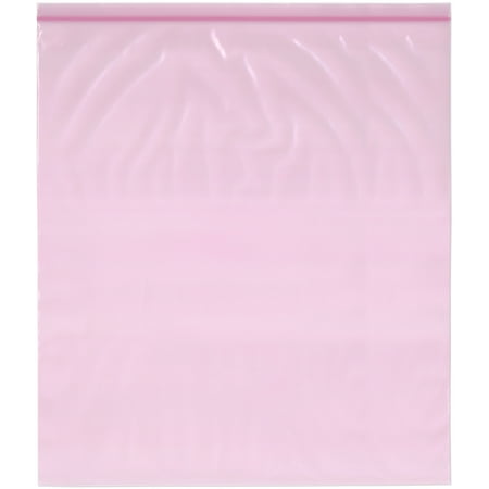 Plymor 18" x 20" (Pack of 50), 4 Mil Heavy Duty Anti-Static Zipper Reclosable Plastic Bags