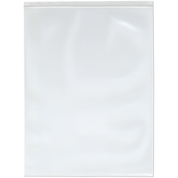 Plymor 18" x 24" (Case of 100), 8 Mil Extra Thick Heavy Duty Zipper Reclosable Plastic Bags