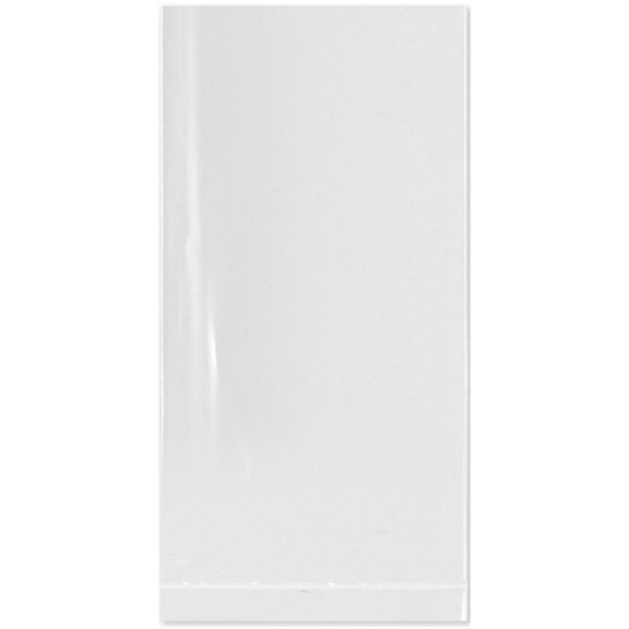 Plymor 2" x 4" (Case of 5,000), 2 Mil Flat Open Clear Plastic Poly Bags