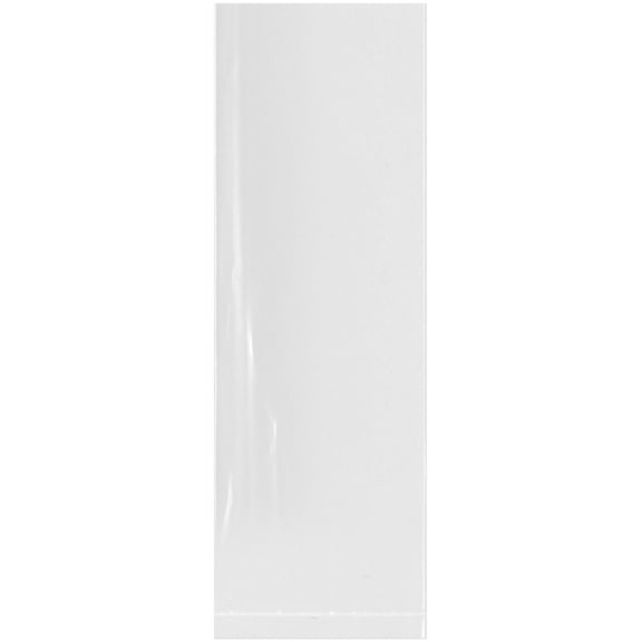 Plymor 2" x 6" (Case of 5,000), 2 Mil Flat Open Clear Plastic Poly Bags
