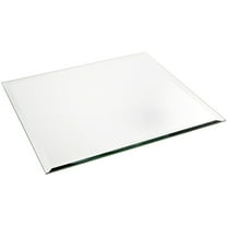 Plymor 20" Square, 5mm Thick Beveled Glass Mirror