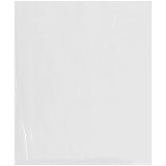 Plymor 20" x 24" (Pack of 25), 2 Mil Flat Open Clear Plastic Poly Bags
