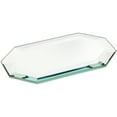 thumbnail image 1 of Plymor 3" x 5" Long Octagon, 5mm Thick Beveled Glass Mirror, Pack of 3, 1 of 4