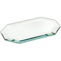 Plymor 3" x 5" Long Octagon, 5mm Thick Beveled Glass Mirror