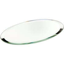 Plymor 3" x 5" Oval, 3mm Thick Beveled Glass Mirror