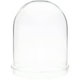 thumbnail image 1 of Plymor 4.5" x 6" Glass Display Dome Cloche (Clear Glass Tray Base), 1 of 1